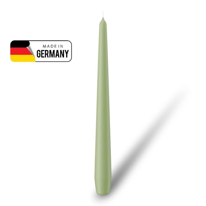 CANDELA CONICA 25X2.5CM SALVIA